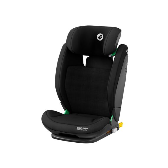 Maxi-Cosi RodiFix S Comfort i-Size, atmungsaktive bequeme Stoffe, verstellbarer Kindersitz, 3,5–12 Jahren (100–150 cm), 3-fach verstellbar, G-Cell Schutz, AirProtect, Authentic Black