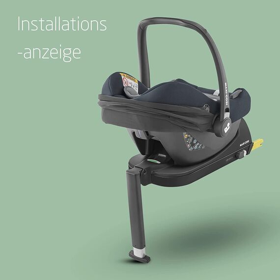 Maxi-Cosi CabrioFix i-Size ISOFIX-Basisstation, Kindersitz-Basis für ISOFIX Installation des Maxi-Cosi CabrioFix i-Size Autositz, nutzbar ab ca. 40-75 cm, bzw. 0-12 kg, schwarz