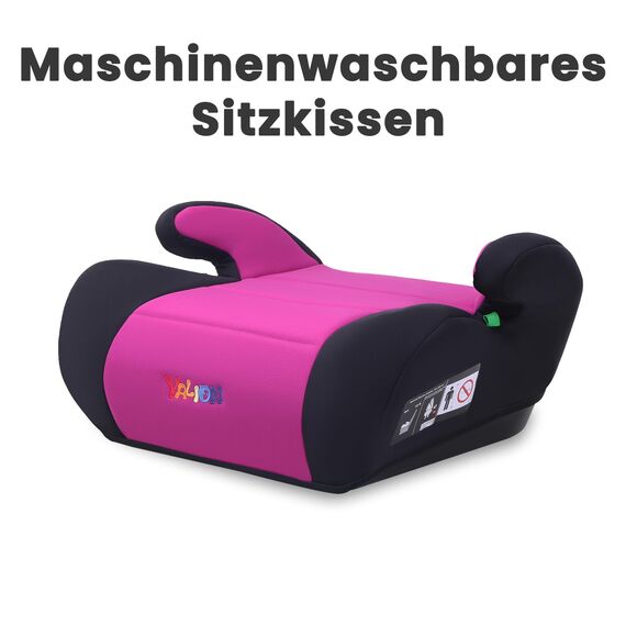 YALION Kindersitzerhöhung Sitzerhöhung Auto Kinder Kinderautositze Sitzerhöhungen- Kindersitz/Autositz für Kinder (Rot-A1)