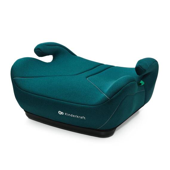 Kinderkraft I-BOOST 2 I-SIZE, Autositz, 125-150 cm, Babyschale, Sitzerhöhung für 6 bis 12 Jahre, einfache Montage, ergonomische Haltung, extra Schaumstoff, Grün