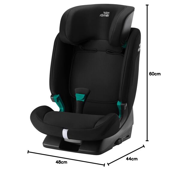 BRITAX RÖMER Kindersitz EVOLVAFIX, mit ISOFIX, für Kinder von 76-150 cm (i-Size), 15 Monate - 12 Jahre, Dusty Rose
