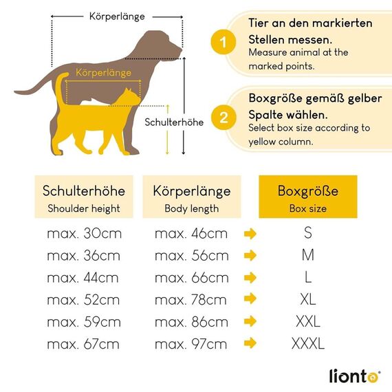 lionto Hundetransportbox faltbar für Reise & Auto, 90x61x65 cm, stabile Transportbox mit Tragegriffen & Decke für Katzen & Hunde bis 22 kg, robuste Hundebox aus Stoff für klein & groß, dunkelrot