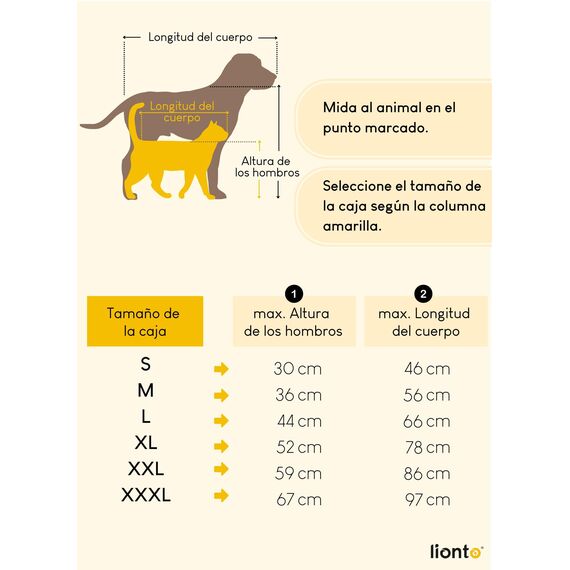 lionto Hundetransportbox faltbar für Reise & Auto, 90x61x65 cm, stabile Transportbox mit Tragegriffen & Decke für Katzen & Hunde bis 22 kg, robuste Hundebox aus Stoff für klein & groß, beige