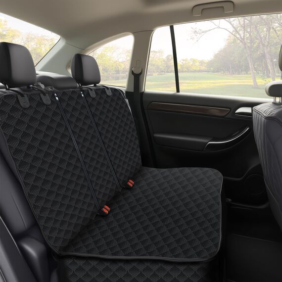 Alfheim Hund Autositz Hülle Robust, Wassergespült Hinten Sitz Hülle Verdickte Doppel Schutz Hülle Allgemein für Autos, LKW, SUV