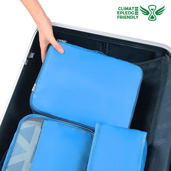 BAGAIL 8 Teilige Packwürfel, Kleidertaschen, Packing Cubes, Verpackungswürfel, Packtaschen Set für Urlaub und Reisen, Kofferorganizer Reise Würfel, Ordnungssystem für Koffer