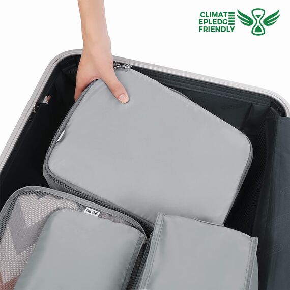 BAGAIL 8 Teilige Packwürfel, Kleidertaschen, Packing Cubes, Verpackungswürfel, Packtaschen Set für Urlaub und Reisen, Kofferorganizer Reise Würfel, Ordnungssystem für Koffer