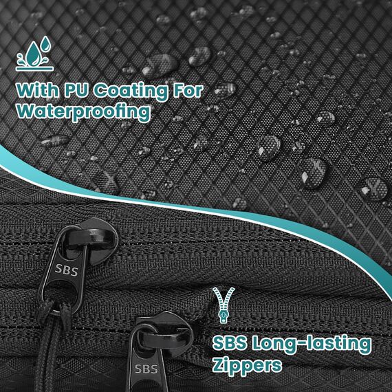 Packing Cubes Compression 8 Stück Koffer Organizer,Wasserdicht PackwüRfel Packtaschen Kompression, Travel essentials FüR HandgepäCk Koffer Und Rucksack Anthrazitschwarz (Packung mit 2)