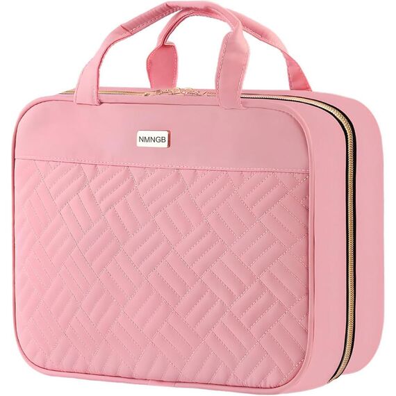 NMNGB Kulturbeutel kulturtasche Damen, Kulturtasche zum Aufhängen, Toiletry Bag Kosmetiktasche Reise Waschtasche Transparent für Makeup & Toilettenartikel im Badezimmer