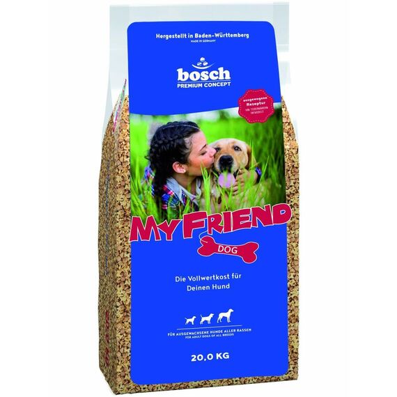 bosch My Friend Kroketten | Hundefutter für ausgewachsene Hunde aller Rassen | 20 kg