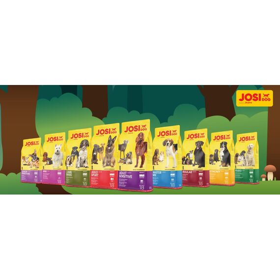JosiDog Mini (900g) | Hundefutter für kleine Rassen | Premium Trockenfutter für ausgewachsene Hunde | powered by JOSERA | 1er Pack
