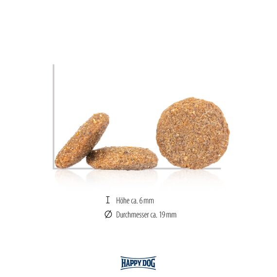 Happy Dog Sensible Toscana M 2X 4 kg - Trockenfutter, Geschmacksrichtung Ente & Lachs