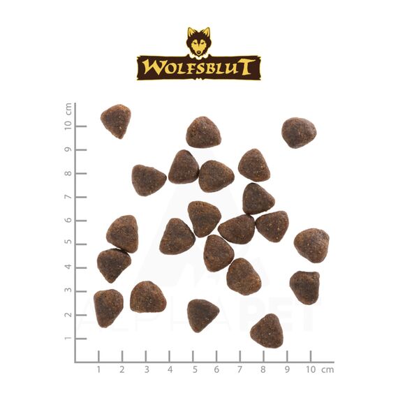 WOLFSBLUT – Wide Plain Adult | Trockenfutter mit natürlichen Zutaten und wertvollen Superfoods für ausgewachsene Hunde. Getreidefreies Alleinfutter ohne Zusatzstoffe im Beutel | 12,5kg Pferd