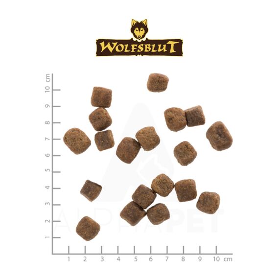 WOLFSBLUT – Wild Duck & Turkey Adult | Trockenfutter mit natürlichen Zutaten und Superfoods für ausgewachsene Hunde. Getreidefreies Alleinfutter ohne Zusatzstoffe im Beutel | 2kg Ente & Truthahn