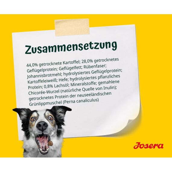 JOSERA YoungStar (1 x 12,5 kg) | Junior | Premium Trockenfutter für wachsende Hunde | Geflügel & Kartoffel | getreidefrei | Welpenfutter für mittlere und große Rassen | Hundefutter | 1er Pack