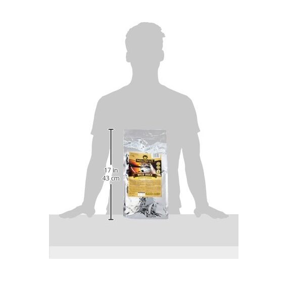 WOLFSBLUT – Wild Duck Small Breed | Trockenfutter mit wertvollen Superfoods für kleine, ausgewachsene Hunde. Getreidefreies Alleinfutter ohne Zusatzstoffe im Beutel | 2kg Ente
