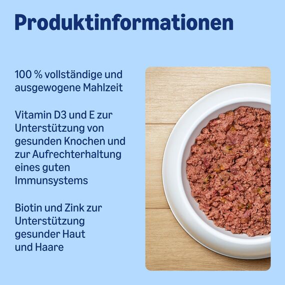 by Amazon Nassfutter für Hunde, Pastete mit Wild, 300g, 10er-Pack