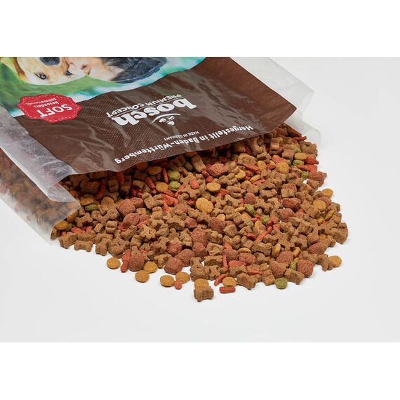 bosch My Friend Soft | Hundefutter für ausgewachsene Hunde aller Rassen | Vollwertkost mit softer Krokette | 15 kg
