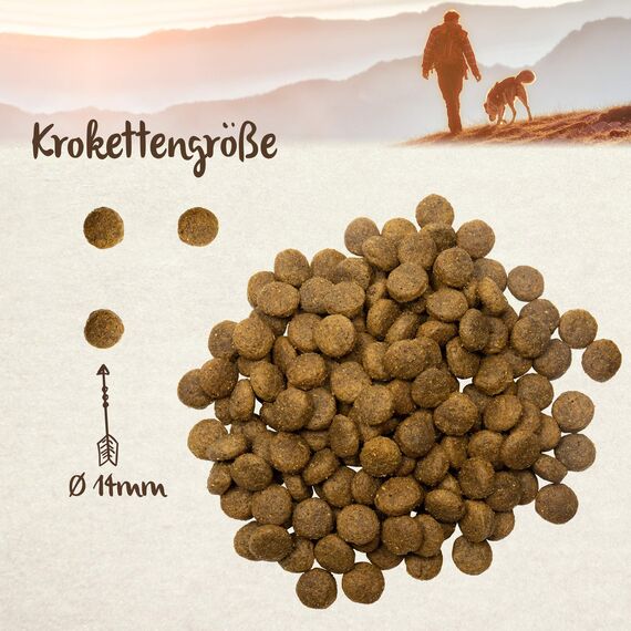 bosch HPC PLUS Strauß & Kartoffel | Hundetrockenfutter für ausgewachsene Hunde aller Rassen | Single Protein | Grain Free