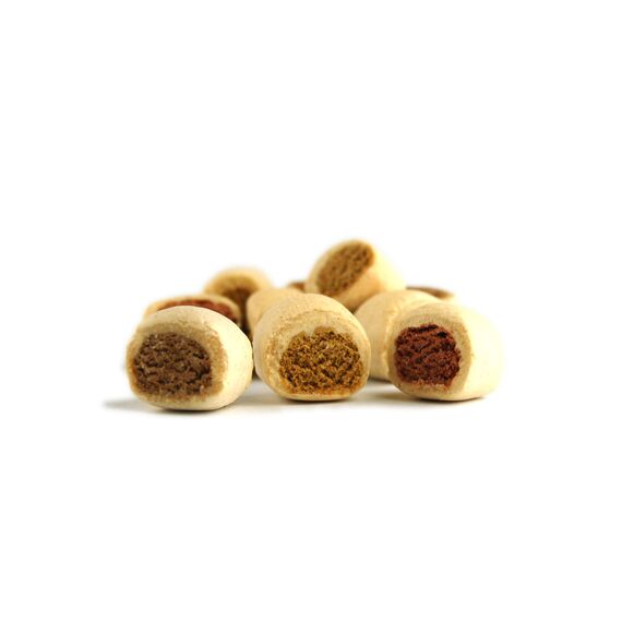 Snackie-Mix, 500g-Beutel, Backwaren als gesunde, natürliche Ernährung für Hunde von DIBO, Hundefutter, Barf, B.A.R.F., Leckerli, Hundekekse (Packung mit 3)