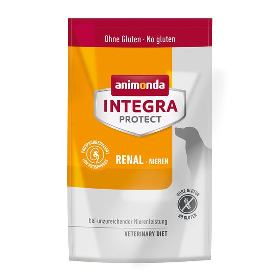 animonda INTEGRA PROTECT Hundefutter Renal (1 x 4kg), von Veterinären empfohlen bei Niereninsuffizienz, Hochwertiges Diätalleinfutter für Hunde gegen Nierenprobleme