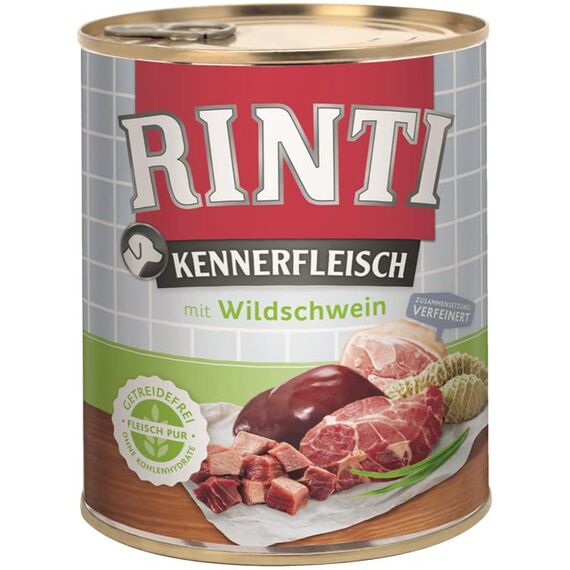 Rinti Hundefutter Nassfutter Mischpaket Multipack 2, Mix (12x800g)