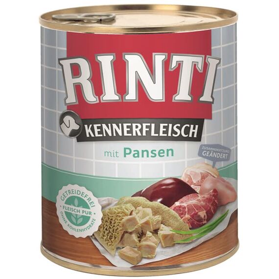 Rinti Hundefutter Nassfutter Mischpaket Multipack 2, Mix (12x800g)