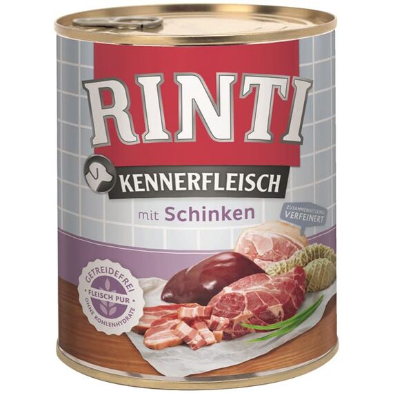 Rinti Hundefutter Nassfutter Mischpaket Multipack 2, Mix (12x800g)