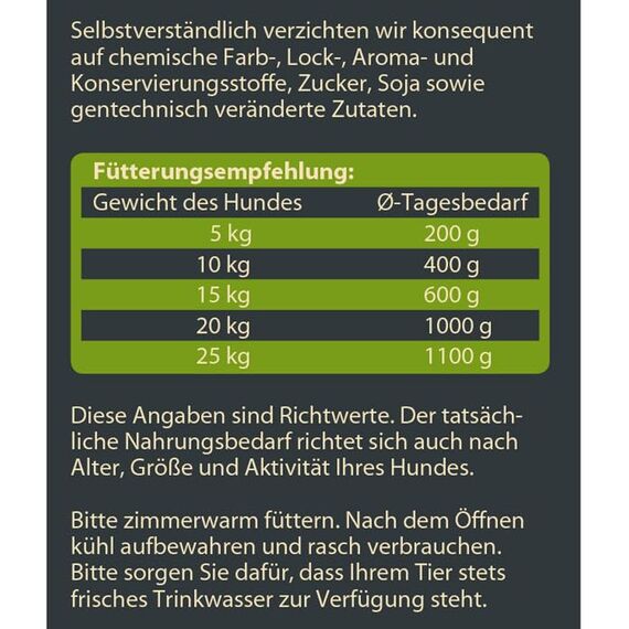 Dehner Wild Nature Hundefutter Bergweide, Trockenfutter getreidefrei / zuckerfrei, für ausgewachsene Hunde, Pferd, 4 kg