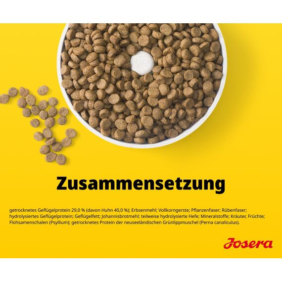 JOSERA Adult Light & Vital Huhn (1 x 12,5 kg) | Premium Trockenfutter für ausgewachsene Hunde | mit Erbse | wenig Fett & viel Protein zur Gewichtskontrolle | leicht verdaulich | weizenfrei |1er Pack