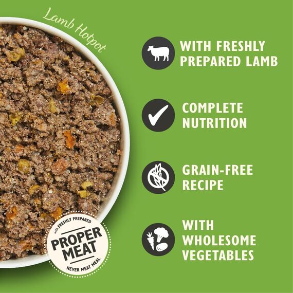 Lily's Kitchen Natürliches Nassfutter für ausgewachsene Hunde, Dosen, verschiedene Sorten (12 x 400g dosen)