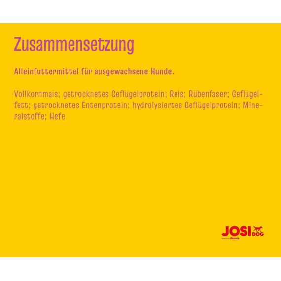 JosiDog Mini (1 x 10 kg) | Adult Mini | Premium Trockenfutter für ausgewachsene, kleine Hunde | mit hochwertigem Geflügelprotein | Extrakleine Kroketten| Powered by JOSERA | Hundefutter | 1er Pack