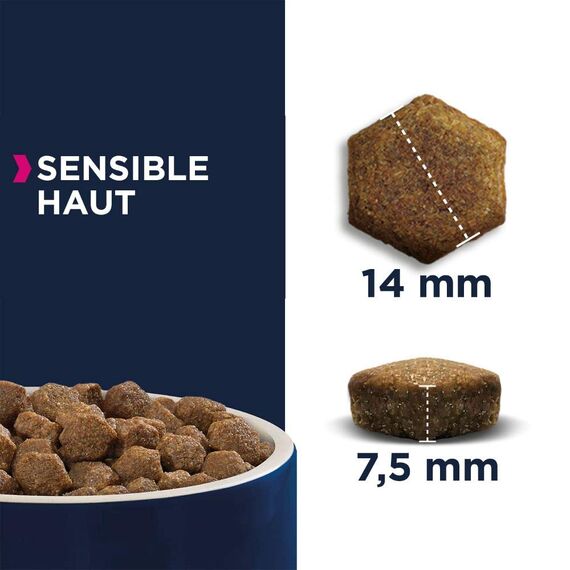 Eukanuba Daily Care Sensitive Skin Hundefutter - Trockenfutter für Hunde mit sensibler Haut, Hyoallergenes Futter mit Fisch, 2,3kg