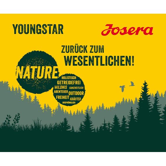 JOSERA YoungStar (5 x 900 g) | Junior | Premium Trockenfutter für wachsende Hunde | Geflügel & Kartoffel | getreidefrei | Welpenfutter für mittlere und große Rassen | Hundefutter | 5er Pack