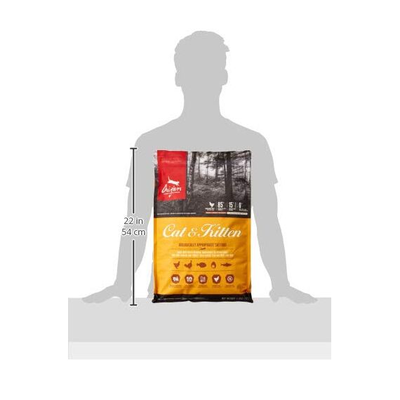 Orijen Katze und Kätzchen Speisen, 5.4 kg (1er Pack)