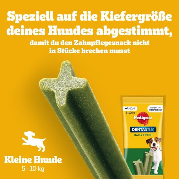 Pedigree Denta Stix Fresh/Zahnpflege-Snack für kleine Hunde