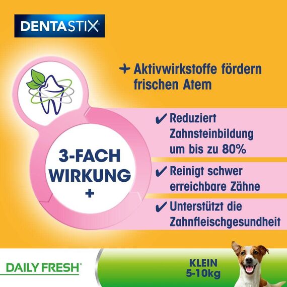 Pedigree Denta Stix Fresh/Zahnpflege-Snack für kleine Hunde