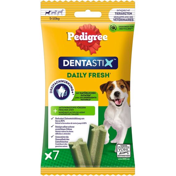 Pedigree Denta Stix Fresh/Zahnpflege-Snack für kleine Hunde