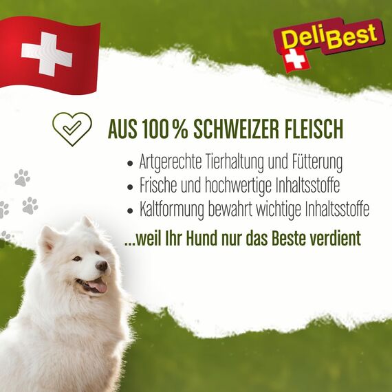 DeliBest Light Pferdesehnen I Dental Sticks I Hundesnacks getreidefrei I natürlicher Hunde Zahnsteinentferner I Kauartikel aus Pferdefleisch für Hunde I Hundezahnpflege Snack 200g
