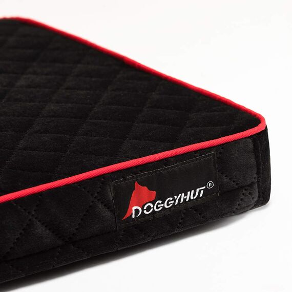 Tiggo Hundematratze DOGGYHUT® XL Hundeanhänger 80106 (Hundematratze XL SCHWARZ)