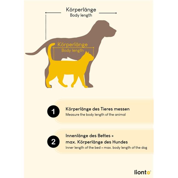 lionto Hundematte orthopädisch mit Memory-Schaumstoff, gelenkschonendes Hundekissen aus pflegeleichtem Lederimitat, 118x80 cm, Gesteppte Liegematte mit abnehmbaren Bezug und Anti-Rutsch-Belag, grau