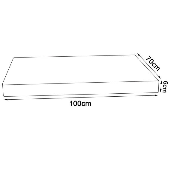 lionto Hundematte orthopädisch mit Memory-Schaumstoff, gelenkschonendes Hundekissen aus pflegeleichtem Lederimitat, 100x70 cm, Gesteppte Liegematte mit abnehmbaren Bezug und Anti-Rutsch-Belag, grau