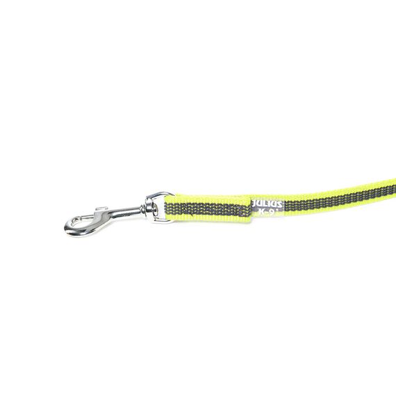 IDC Color & Gray gumierte Leine, 14 mm x 1 m ohne Schlaufe, Neon-Grau