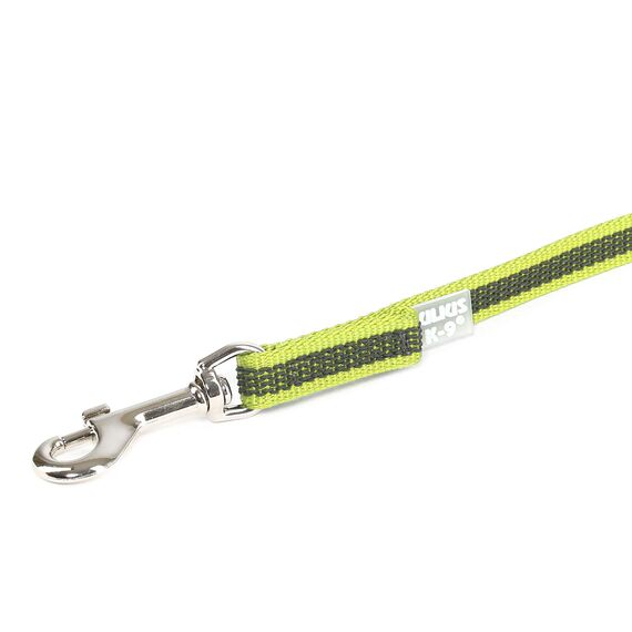 IDC Color & Gray gumierte Leine, 14 mm x 3 m mit Schlaufe, Neon-Grau