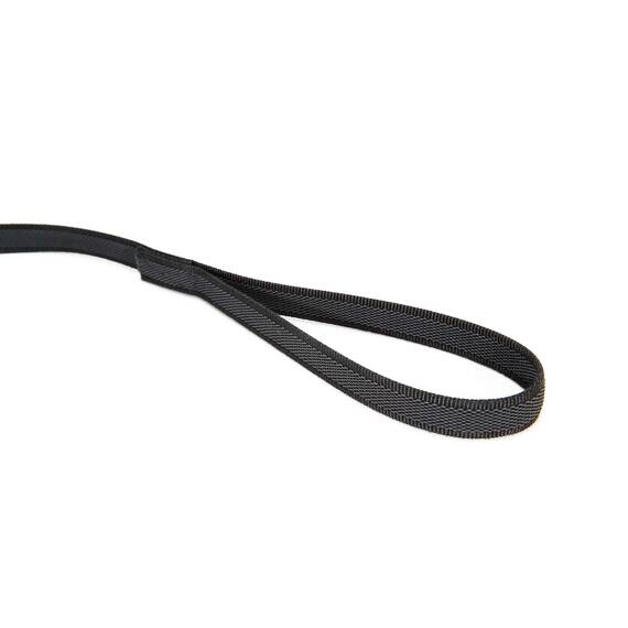 IDC Color & Gray gumierte Leine, 20 mm x 5 m mit Schlaufe, Schwarz-Grau