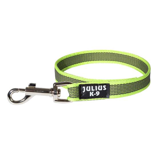 IDC Color & Gray gumierte Leine, 20 mm x 1 m ohne Schlaufe, Neon-Grau