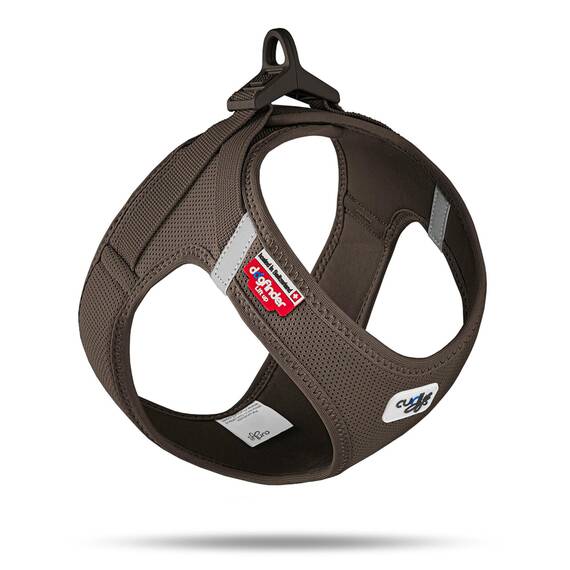 Vest Harness curli Clasp Air-Mesh Brown 2XS