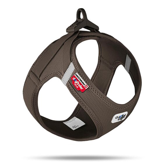 Vest Harness curli Clasp Air-Mesh Brown L