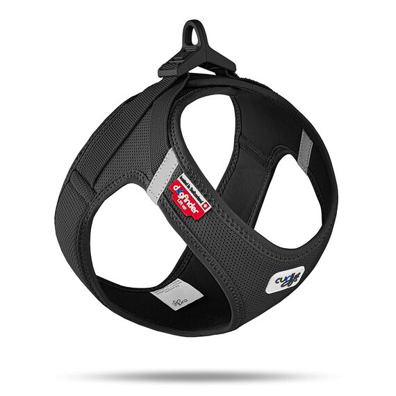 Vest Harness curli Clasp Air-Mesh Black 3XS