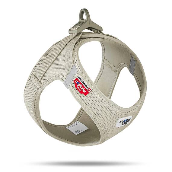 Vest Harness curli Clasp Air-Mesh Light-Tan XL