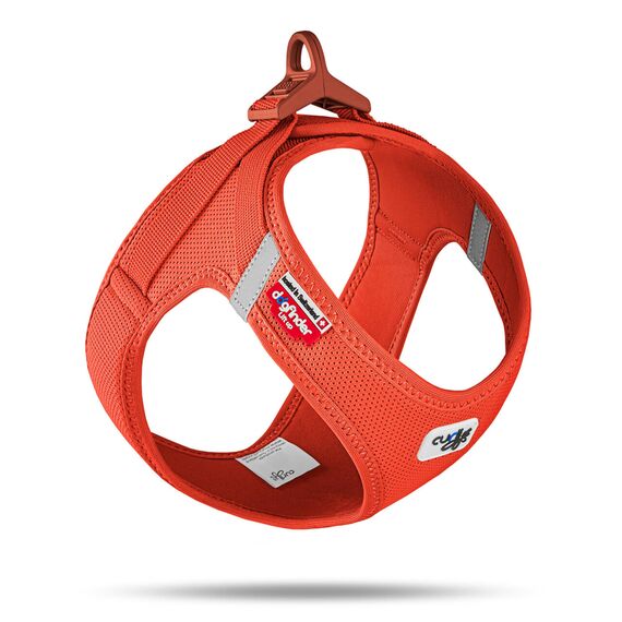 Vest Harness curli Clasp Air-Mesh Sun Orange L